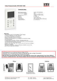 VFS1000 Datenblatt