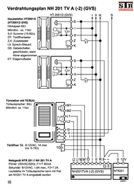 NH201TVA Schaltplan und Fehlersuche